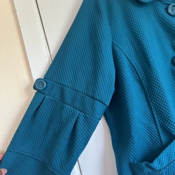 Studio 1940 Teal Button-Up Blazer Size 20W - Picture 3 of 7